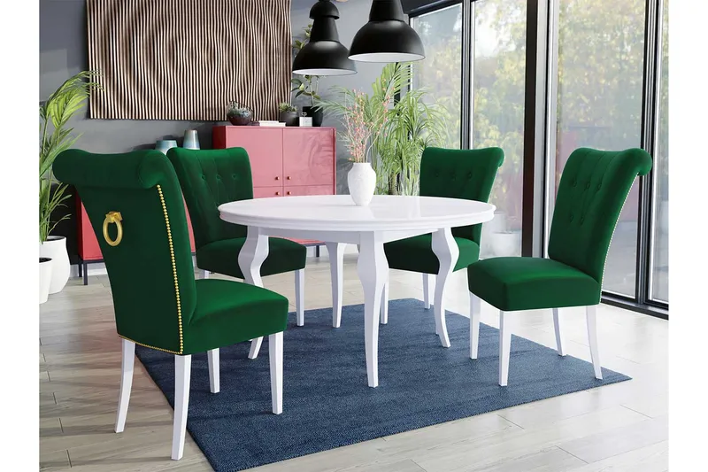 Ruokailuryhmä - Vihreä - Huonekalut - Pöytä & ruokailuryhmä - Ruokailuryhmä