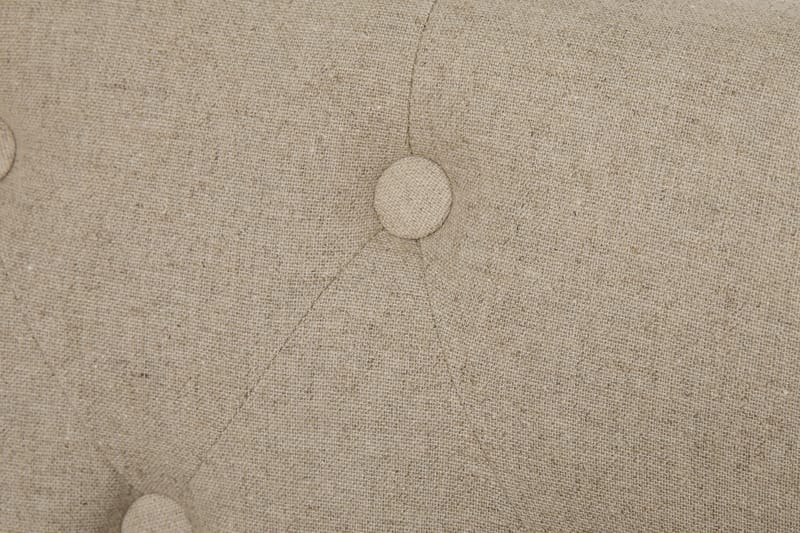 Ruokailuryhmä Yorkshire 150 cm Pyöreä 6 Ophelia tuolia - Vintage Luonnonväri/Valk/Beige - Huonekalut - Pöytä & ruokailuryhmä - Ruokailuryhmä