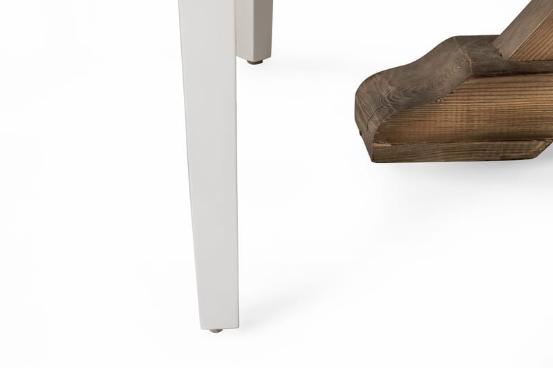 Ruokailuryhmä Yorkshire 150 cm Pyöreä 6 Ophelia tuolia - Vintage Jalava/Harmaa/Valk - Huonekalut - Pöytä & ruokailuryhmä - Ruokailuryhmä