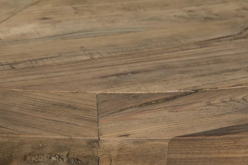 Ruokailuryhmä Yorkshire 150 cm Pyöreä 6 Ophelia tuolia - Ruskea/Tummanharmaa - Huonekalut - Pöytä & ruokailuryhmä - Ruokailuryhmä