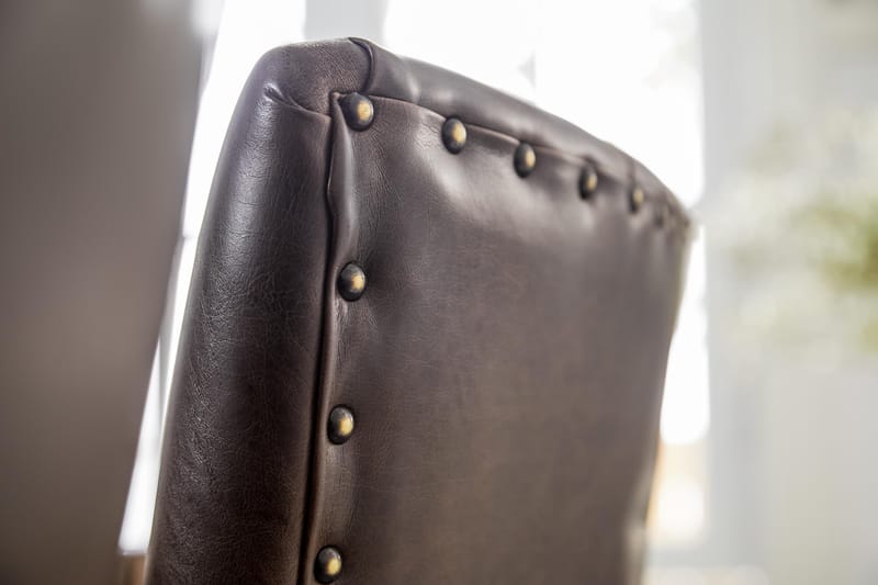 Ruokailuryhmä Yorkshire 200 cm Jatkettava 6 Hermione tuolia - Luonnonväri/Valk/Ruskea - Huonekalut - Pöytä & ruokailuryhmä - Ruokailuryhmä