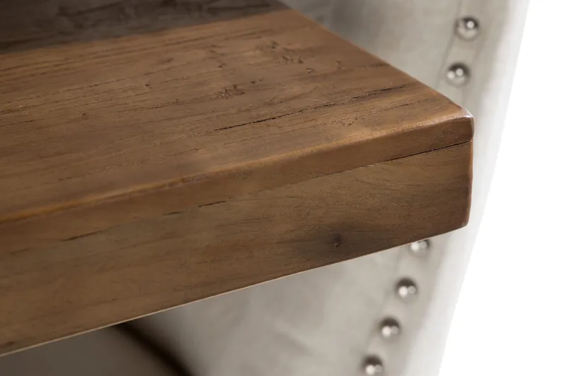 Ruokailuryhmä Yorkshire 200 cm Jatkettava 6 Lossmen tuolia - Ruskea - Huonekalut - Pöytä & ruokailuryhmä - Ruokailuryhmä