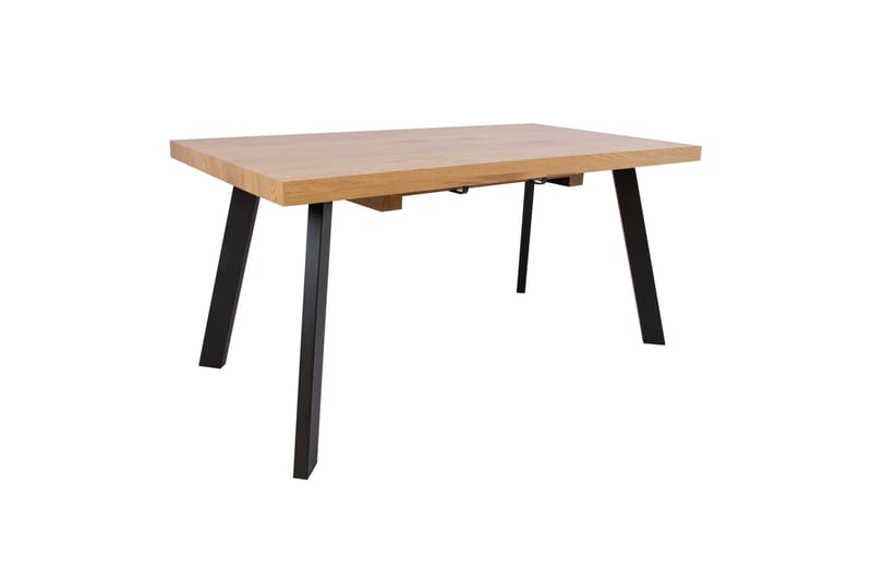 Ruokapöytä Brigit 159/198x845x77 cm Vaalea Puu - Huonekalut - Pöytä & ruokailuryhmä - Ruokailuryhmä