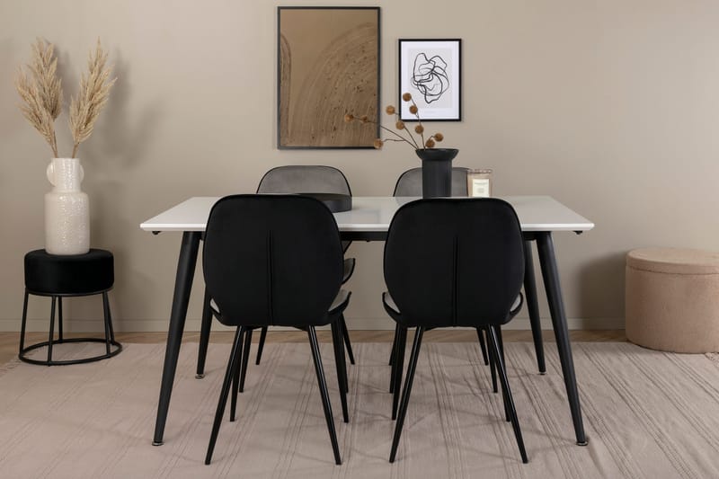 Ruokapöytä Jimmy 4 kpl Emma Ruokatuolia, undefined