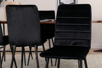 Ruokapöytä Uno 6 kpl Windu Lyx Ruokatuolia - Huonekalut - Pöytä & ruokailuryhmä - Ruokailuryhmä