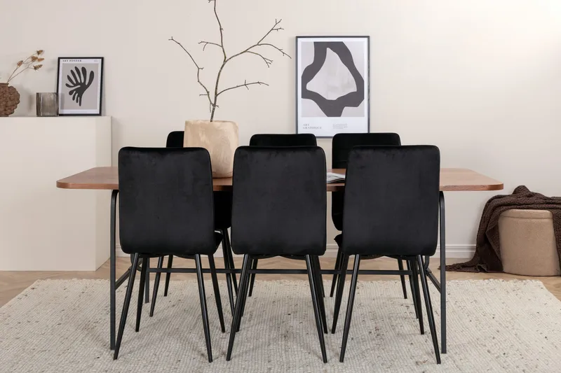 Ruokapöytä Uno 6 kpl Windu Lyx Ruokatuolia, undefined