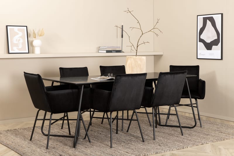 Ruokapöytä Pippi 6 kpl Pippi Ruokatuolia, undefined