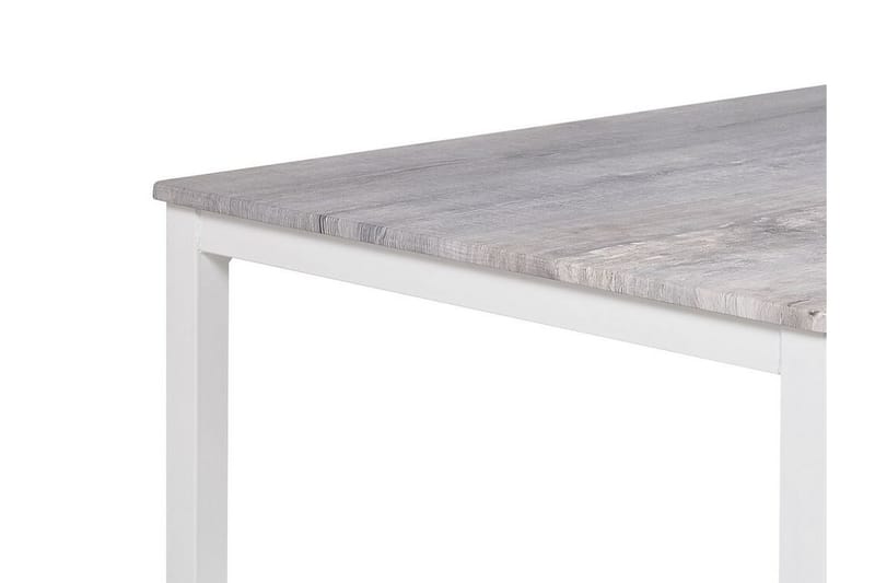 Ruokaryhmä Almont 110 cm 4 tuolia - Harmaa/Valkoinen - Huonekalut - Pöytä & ruokailuryhmä - Ruokailuryhmä