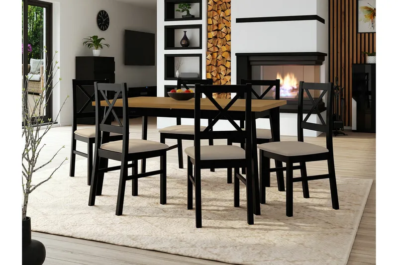 Ruokaryhmä Patrickswell - Huonekalut - Pöytä & ruokailuryhmä - Ruokailuryhmä