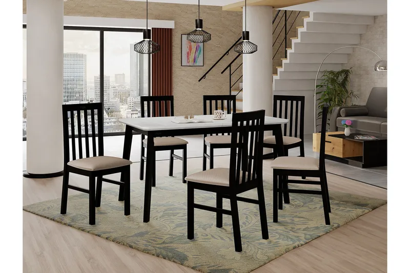 Ruokaryhmä Patrickswell - Huonekalut - Pöytä & ruokailuryhmä - Ruokailuryhmä