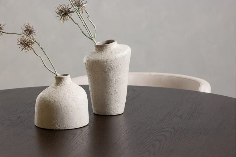 Ruokailuryhmä Stone 120 cm Pyöreä 4 Simrishamn Tuolia - Beige - Huonekalut - Pöytä & ruokailuryhmä - Ruokailuryhmä