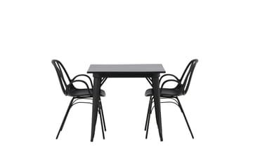 Ruokailuryhmä Tempe 80 cm Suorakulmainen 2 Dyrön Tuolia