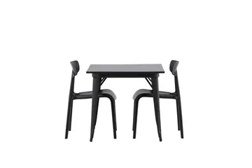 Ruokailuryhmä Tempe 80 cm Suorakulmainen 2 Ursholmen Tuolia
