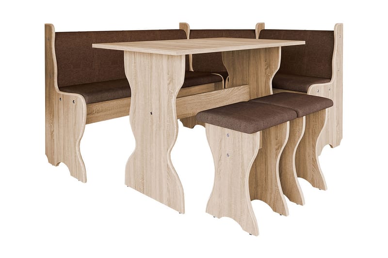 Thomas Keittiökalustesetti, Beige/Valkoinen