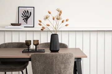 Ruokailuryhmä Tudera 140 cm Suorakulmainen 4 Habesh Tuolia - Beige - Huonekalut - Pöytä & ruokailuryhmä - Ruokailuryhmä