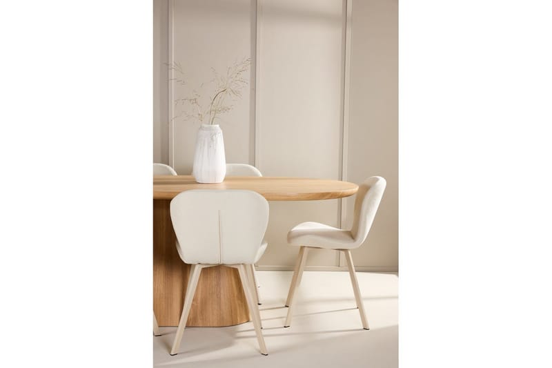 Ruokailuryhmä Venture Home Ruokailuryhmä Venture Home Stjärnö 200x90 cm luonnonvärinen 6 Lilja-tuolilla Luonto - Huonekalut - Pöytä & ruokailuryhmä - Ruokailuryhmä