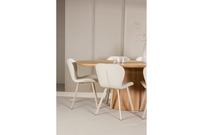Ruokailuryhmä Venture Home Ruokailuryhmä Venture Home Stjärnö 200x90 cm luonnonvärinen 6 Lilja-tuolilla Luonto - Huonekalut - Pöytä & ruokailuryhmä - Ruokailuryhmä