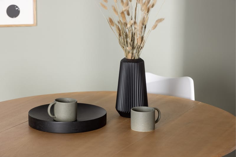 Ruokailuryhmä Yakidon 120 cm Pyöreä 4 Zeno Tuolia - Ruskea - Huonekalut - Pöytä & ruokailuryhmä - Ruokailuryhmä