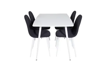Ruokailuryhmä Polar 120 cm Suorakulmainen 4 Polar Tuolia