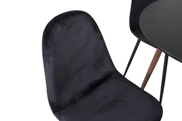 Ruokailuryhmä Plaza 100 cm Pyöreä 4 Polar Tuolia