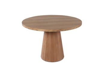 Albero pyöreä ruokapöytä 100 cm tammea - Vaaleanruskea - Huonekalut - Pöytä & ruokailuryhmä - Ruokapöydät & keittiön pöydät