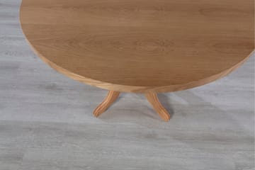 Albero pyöreä ruokapöytä 120 cm tammea - Natural - Huonekalut - Pöytä & ruokailuryhmä - Ruokapöydät & keittiön pöydät