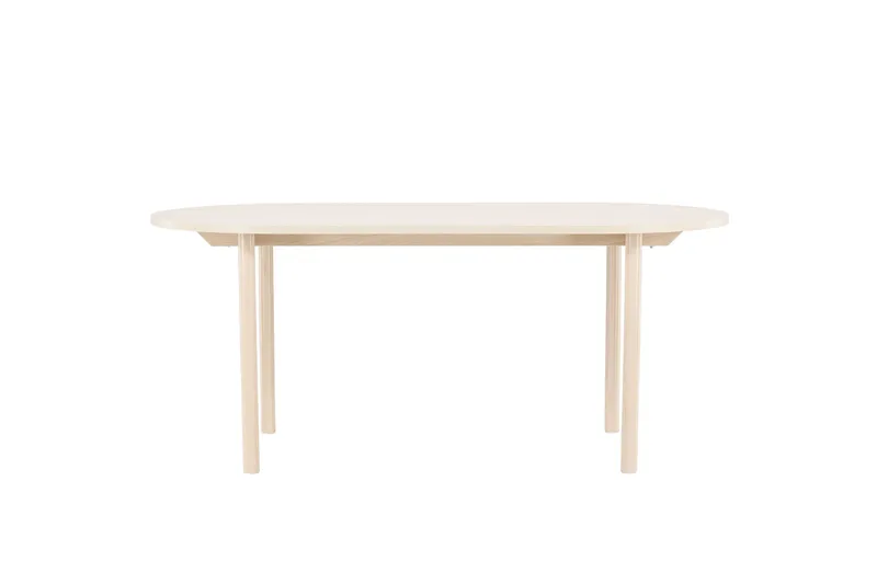 Andy Ruokapöytä 180x90 cm, Whitewash
