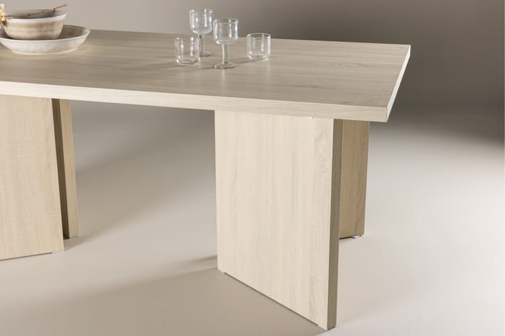 Bassholmen Ruokapöytä 180x90 cm Valkopesu - Venture Home - Ruokapöydät & keittiön pöydät