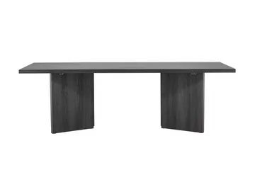 Bassholmen Ruokapöytä 240x100 cm - Musta - Huonekalut - Pöytä & ruokailuryhmä - Ruokapöydät & keittiön pöydät