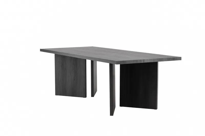 Bassholmen Ruokapöytä 240x100 cm - Musta - Huonekalut - Pöytä & ruokailuryhmä - Ruokapöydät & keittiön pöydät