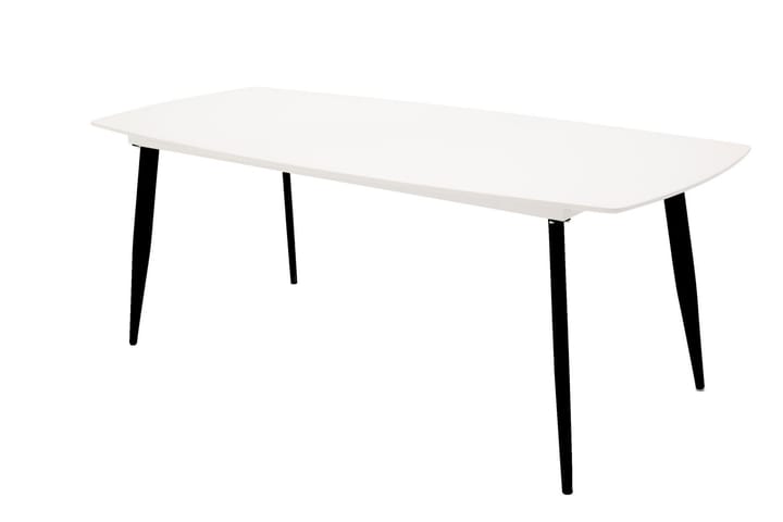 Bennie Ruokapöytä 240x100 cm Valkoinen - Venture Home - Ruokapöydät & keittiön pöydät