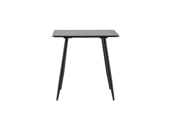Bennie Ruokapöytä 75x75 cm Musta - Venture Home - Ruokapöydät & keittiön pöydät