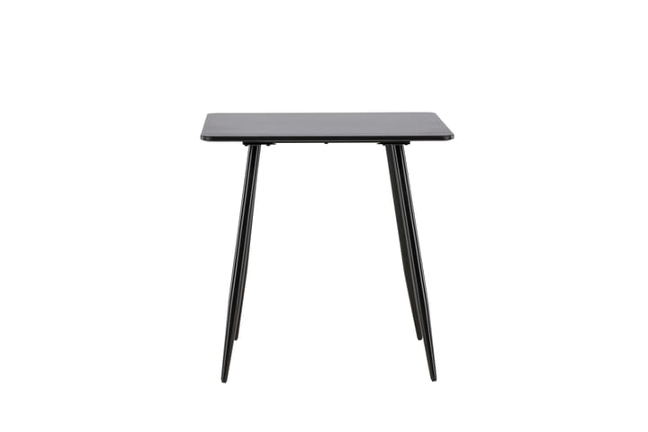 Bennie Ruokapöytä 75x75 cm Musta - Venture Home - Ruokapöydät & keittiön pöydät