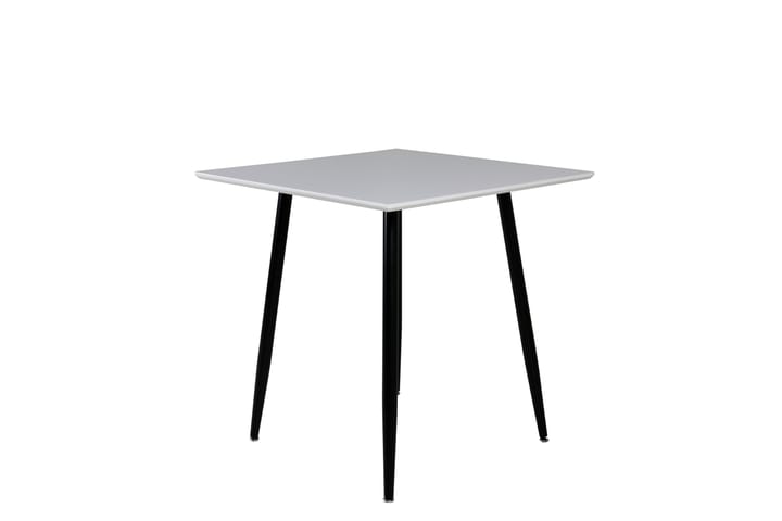 Bennie Ruokapöytä 75x75 cm Valkoinen - Venture Home - Ruokapöydät & keittiön pöydät