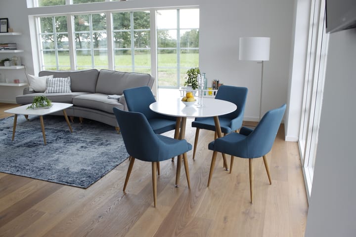 Bennie Ruokapöytä 90 cm Valkoinen - Venture Home - Ruokapöydät & keittiön pöydät