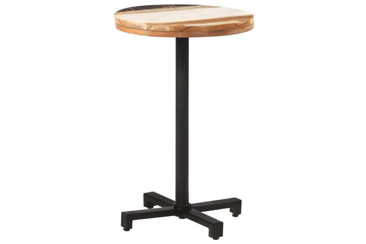 Bistropöytä pyöreä Ø50x75 cm kierrätetty täyspuu - Ruokapöydät & keittiön pöydät