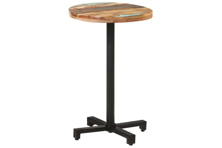 Bistropöytä pyöreä Ø50x75 cm kierrätetty täyspuu - Ruokapöydät & keittiön pöydät