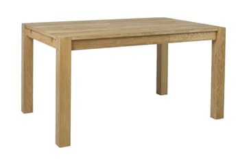 Chicago New jatkettava suorakaiteen muotoinen ruokapöytä 140 cm tammea - Beige - Huonekalut - Pöytä & ruokailuryhmä - Ruokapöydät & keittiön pöydät