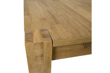 Chicago New jatkettava suorakaiteen muotoinen ruokapöytä 140 cm tammea - Beige - Huonekalut - Pöytä & ruokailuryhmä - Ruokapöydät & keittiön pöydät