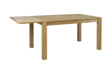 Chicago New jatkettava suorakaiteen muotoinen ruokapöytä 140 cm tammea - Beige - Huonekalut - Pöytä & ruokailuryhmä - Ruokapöydät & keittiön pöydät