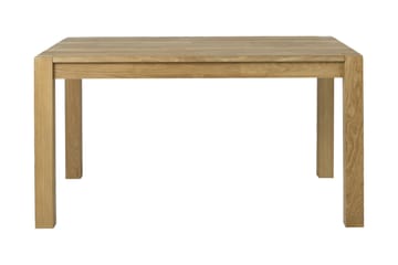 Chicago New jatkettava suorakaiteen muotoinen ruokapöytä 140 cm tammea - Beige - Huonekalut - Pöytä & ruokailuryhmä - Ruokapöydät & keittiön pöydät