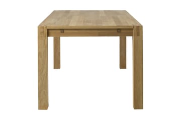 Chicago New jatkettava suorakaiteen muotoinen ruokapöytä 140 cm tammea - Beige - Huonekalut - Pöytä & ruokailuryhmä - Ruokapöydät & keittiön pöydät