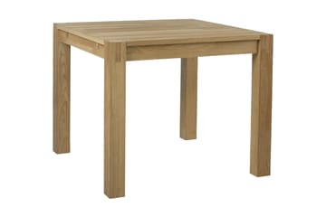 Chicago New neliömäinen pieni ruokapöytä 90 cm puuta - Beige - Huonekalut - Pöytä & ruokailuryhmä - Ruokapöydät & keittiön pöydät