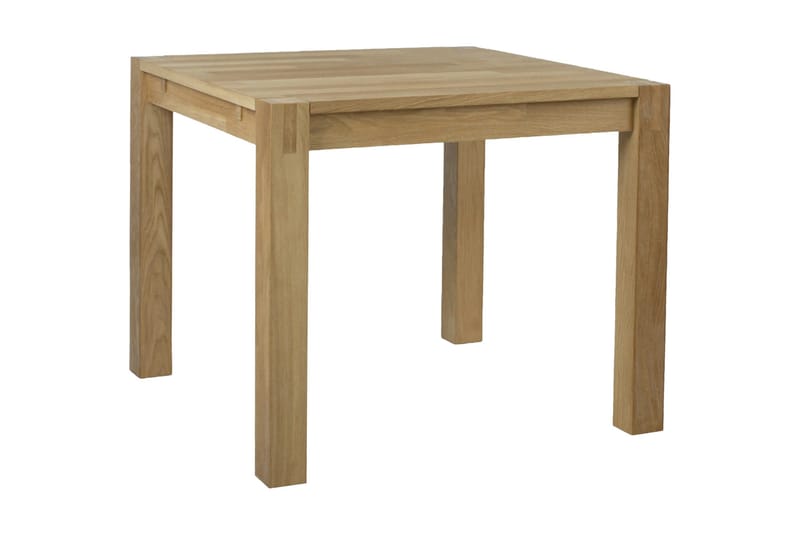 Chicago New neliömäinen pieni ruokapöytä 90 cm puuta - Beige - Huonekalut - Pöytä & ruokailuryhmä - Ruokapöydät & keittiön pöydät