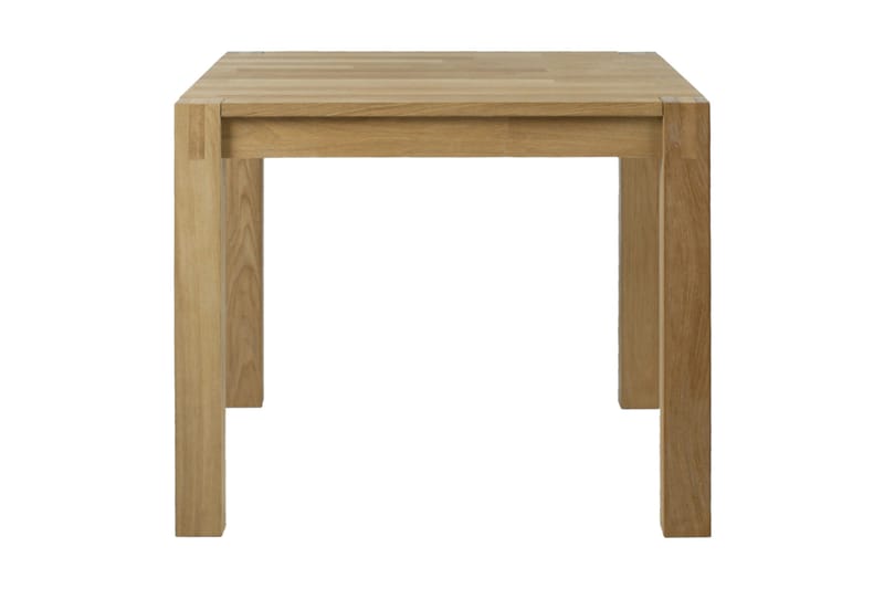 Chicago New neliömäinen pieni ruokapöytä 90 cm puuta, Beige