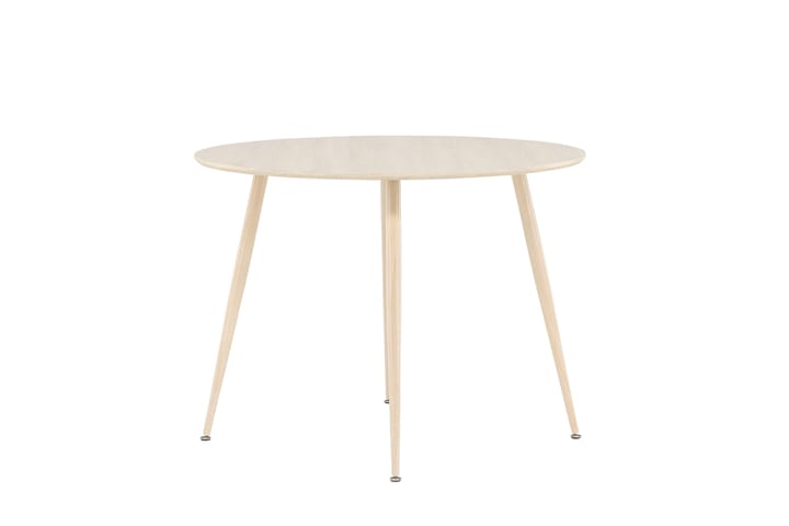 Deandra Ruokapöytä 100 cm Valkopesu - Venture Home - Ruokapöydät & keittiön pöydät