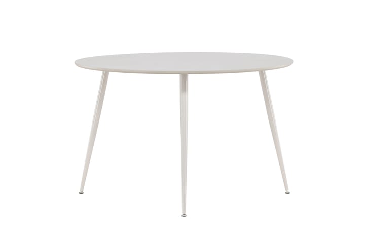 Deandra Ruokapöytä 120 cm Beige - VIND - Ruokapöydät & keittiön pöydät