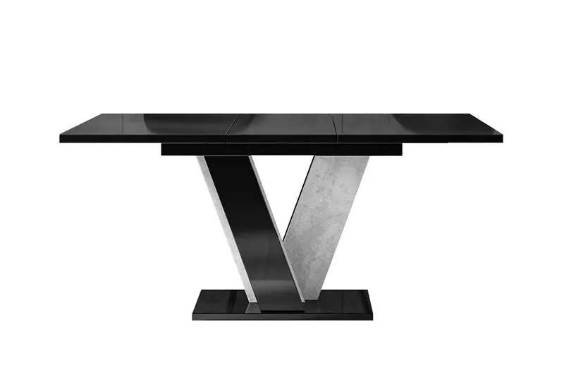 Denogal Matbord 90 cm Black high gloss - Huonekalut - Pöytä & ruokailuryhmä - Ruokapöydät & keittiön pöydät