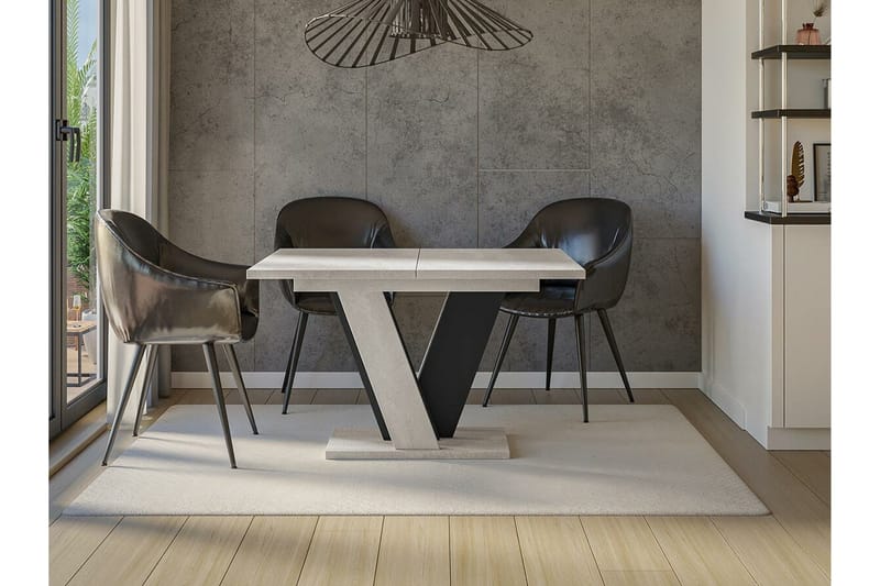 Denogal Matbord 90 cm Black - Huonekalut - Pöytä & ruokailuryhmä - Ruokapöydät & keittiön pöydät