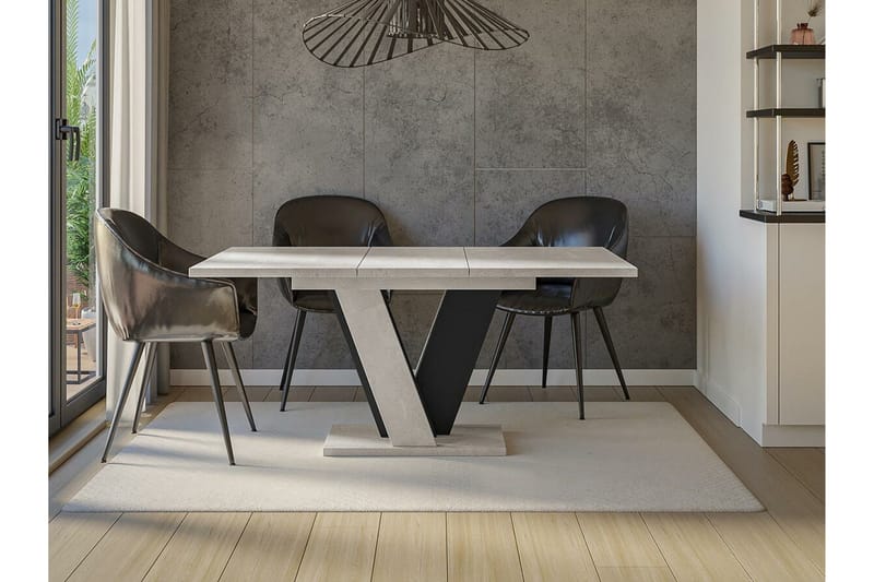 Denogal Matbord 90 cm Black - Huonekalut - Pöytä & ruokailuryhmä - Ruokapöydät & keittiön pöydät